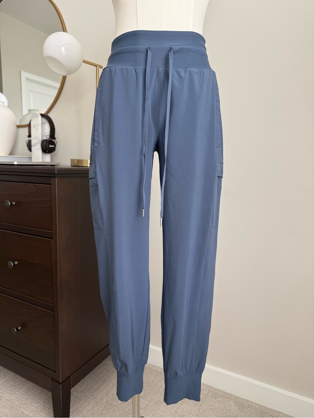 CALIA Blue High Rise Jogger Pants